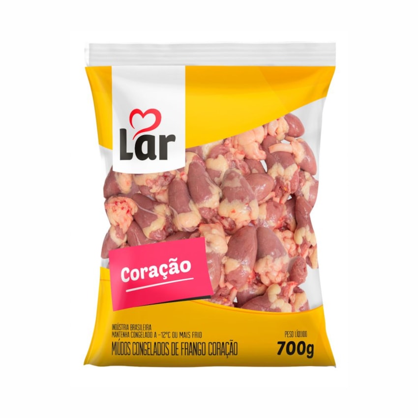 image FRANGO - CORACAO LAR PACOTE 700G