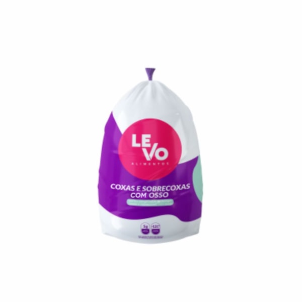 image Frango - Coxa E Sobrecoxa Com Osso Com Pele Levo Pacote