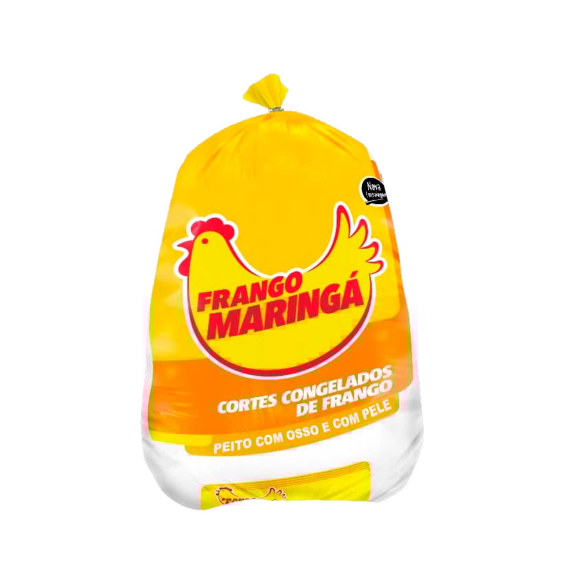 image Frango - Peito Com Osso E Com Pele Maringá Pacote