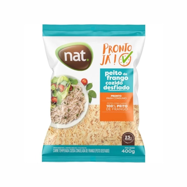 image Frango - Peito Desfiado Congelado Iqf Nat 400G
