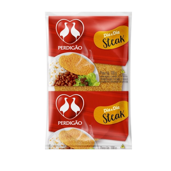 image Frango - Steak De Frango Perdigão 100G