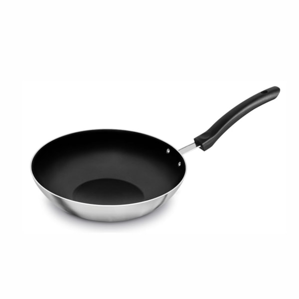 image Frigideira 30Cm 3,7L Wok Antiaderente Cabo Baquelite Abc
