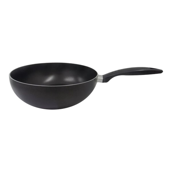 image Frigideira Wok 24,4 X 2,90L Preta Mr Cook Un