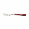 image Garfo De Mesa Jumbo 22,3Cm Madeira Vermelho Polywood Tramontina 12 Un 60Gr