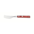 image Garfo De Mesa Madeira 19,5Cm Madeira Vermelho Polywood Tramontina 12 Un 35Gr
