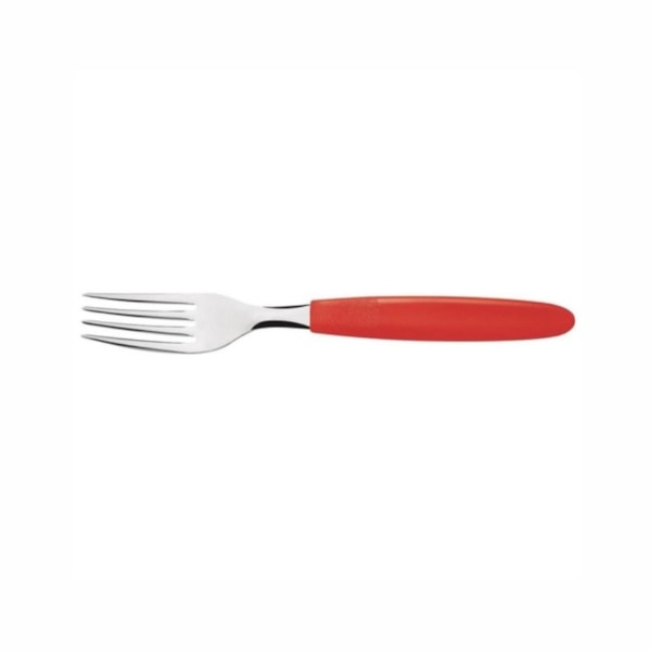 image Garfo De Mesa Vermelho Ipanema Tramontina 12 Un De 26Gr