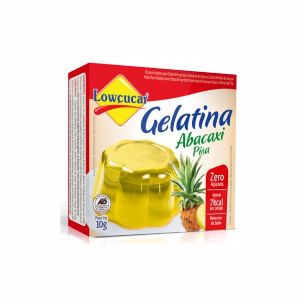 image Gelatina Diet Abacaxi Lowcucar 10G