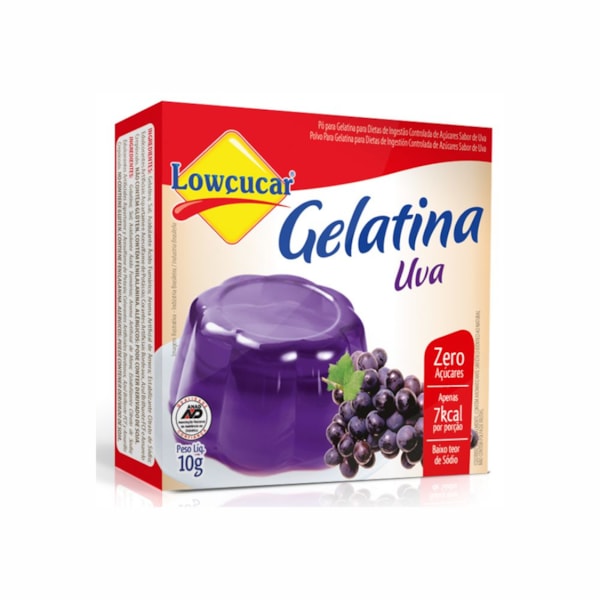 image Gelatina Diet Uva Lowcucar 10G