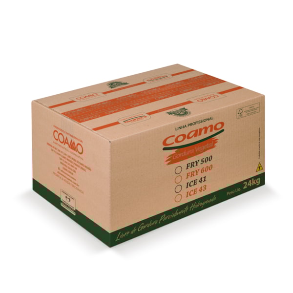 image Gordura Fry 600 Coamo 24Kg