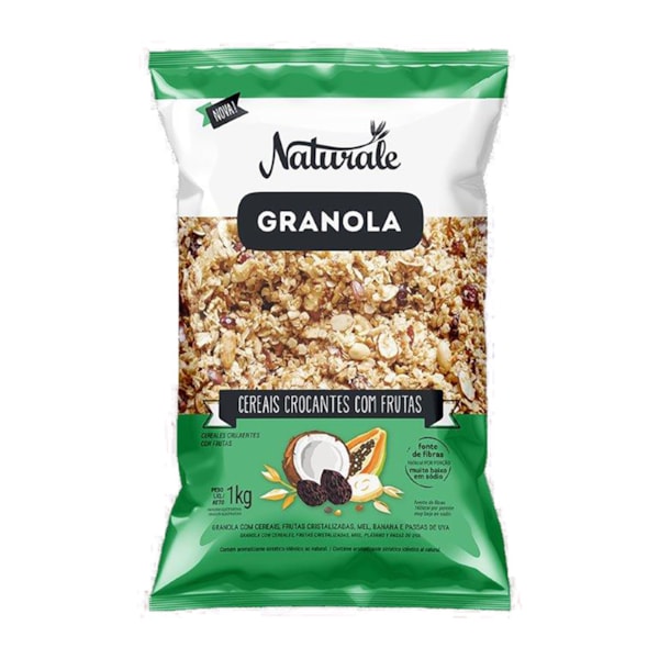 image Granola Cereais Crocantes E Frutas Naturale 1Kg