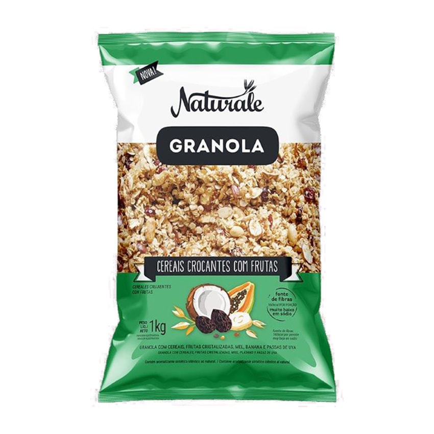 image Granola Cereais Crocantes E Frutas Naturale 1Kg