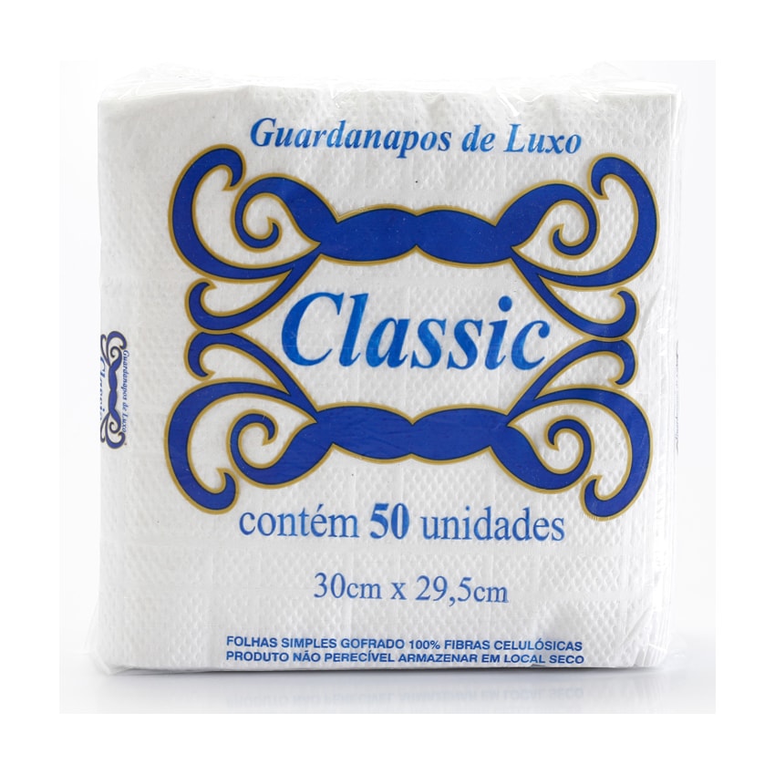 image Guardanapo Classic Barigui 30 X 29,5Cm 50Un