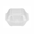 image Hamburgueira Isopor 01 Branca Bom Apetite 100Un 13,7 X 12,8 X 7Cm Bh01