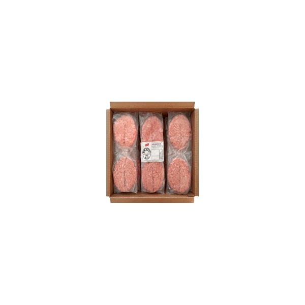image Hamburguer Bovino Especial 42 X 150 Gr Diâmetro 12,5 Wessel - 6,3 Kg