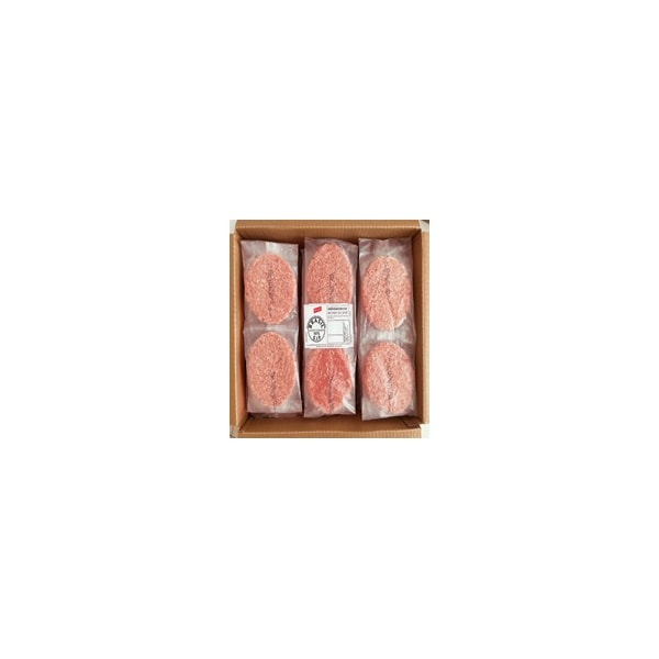 image Hamburguer Bovino Especial 54 X 100G Diâmetro 12 Wessel - 5,40Kg