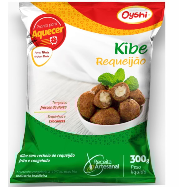 image Kibe De Carne C/ Requeijão Congelado Frito 18Gr Oyshi 300G