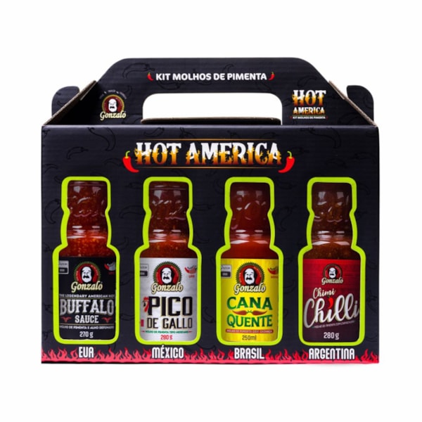 image Kit Molho Pimenta Hot América Gonzalo