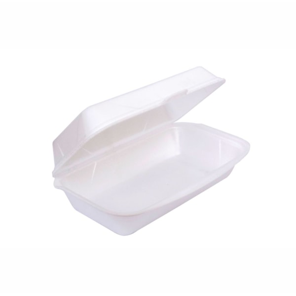 image Lancheira Isopor P/Cachorro Quente 05 Fibraform 100Un 22,2 X 13 X 7Cm Hf05