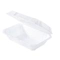 image Lancheira Isopor Tampa Articulada 01 Fibraform 100Un 23,5 X 16 X 7,5Cm Hf101