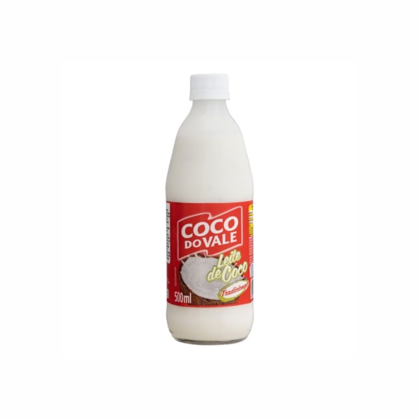 image Leite Coco 20% Gordura Coco Do Vale Garrafa 500Ml Tradicional