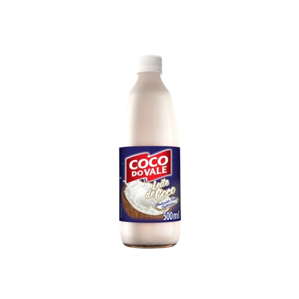 image Leite Coco 9% Gordura Coco Do Vale Garrafa 500Ml