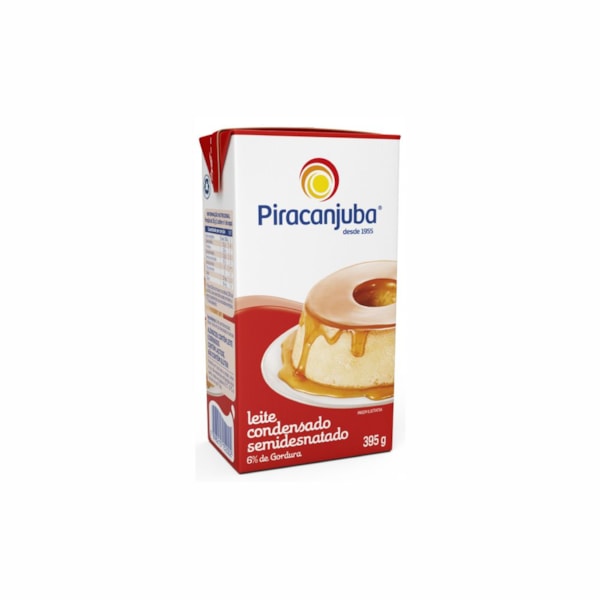 image Leite Condensado 395G Piracanjuba Semidesnatado