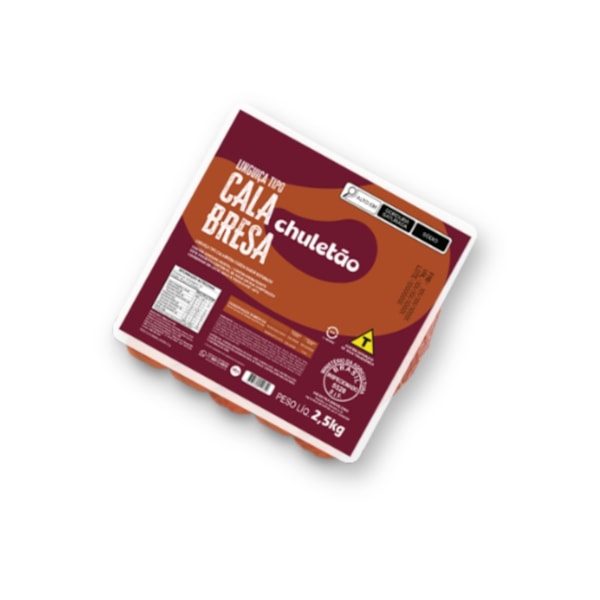 image Linguiça Calabresa Cozida Chuletão 2,5 Kg
