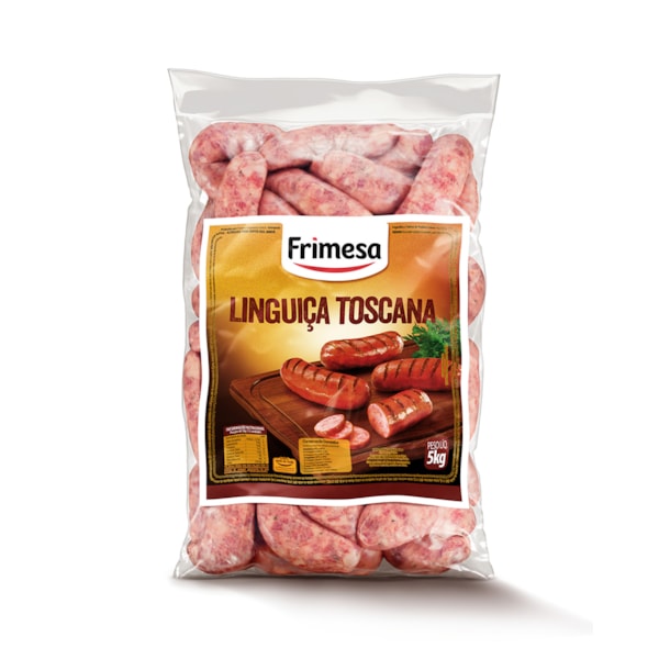 image Linguiça Toscana Tradicional Congelada Frimesa 5Kg