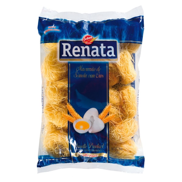 image Macarrão (Cabelo De Anjo) Aletria Ovos Renata 500G