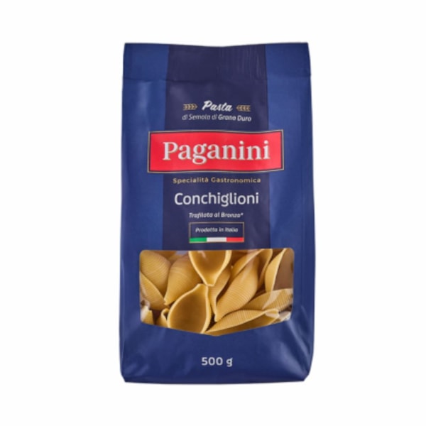 image Macarrão Grano Duro Conchiglioni Paganini 500G