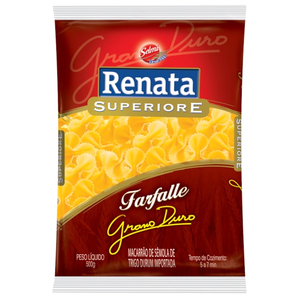image Macarrão Grano Duro Farfalle (Gravata) Renata 500G