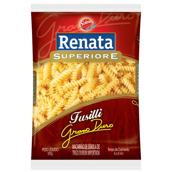 image Macarrão Grano Duro Fusilli Renata 500G