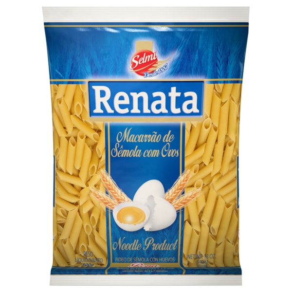 image Macarrão Penne Ovos Renata 500G