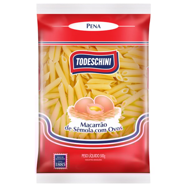 image Macarrão Penne Ovos Todeschini 500G
