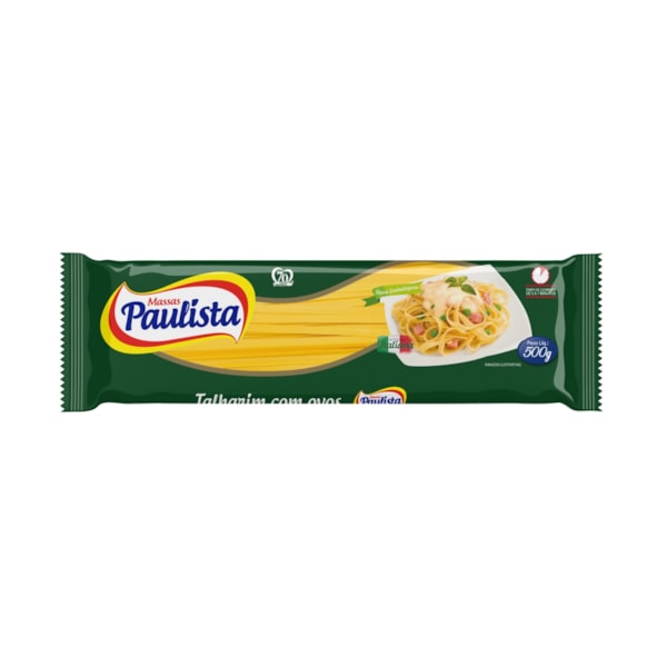 image Macarrão Talharim Ovos Paulista 500G