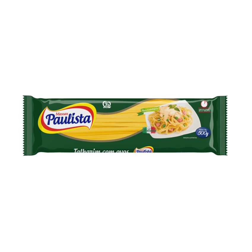 image Macarrão Talharim Ovos Paulista 500G