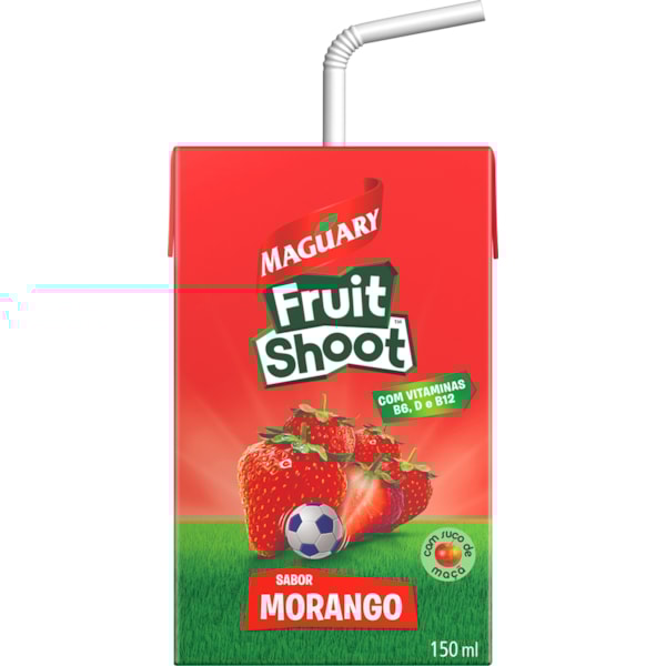image Maguary Fruit Shoot Bebida De Fruta Morango 27 X 150Ml