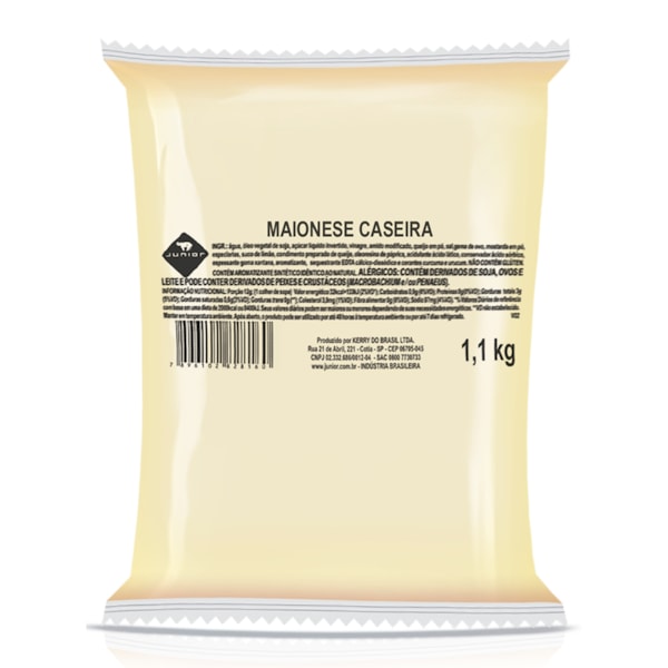 image Maionese Caseira Junior Bag 1,1Kg