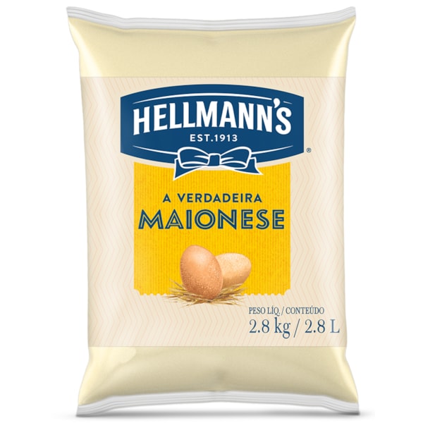 image Maionese Hellmanns Bag 2,8 Kg