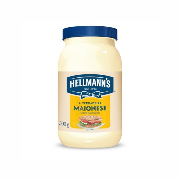 image Maionese Hellmanns Pote 500G
