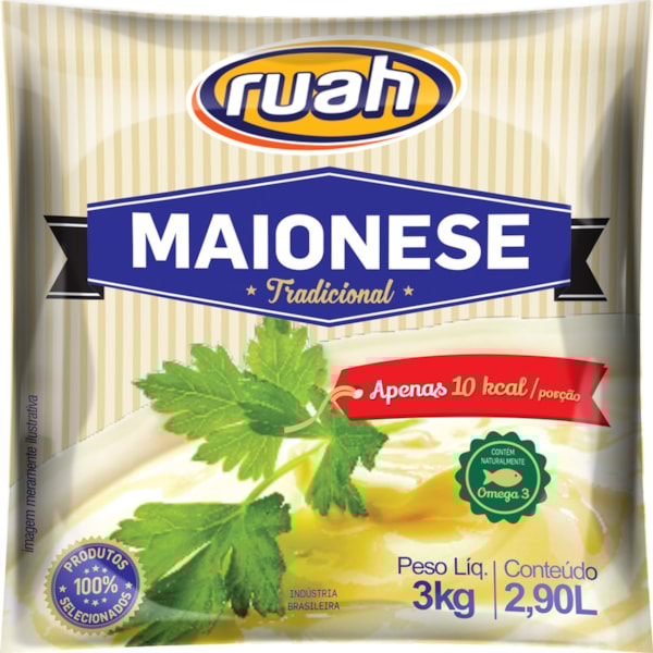 image Maionese Ruah Bag 3Kg