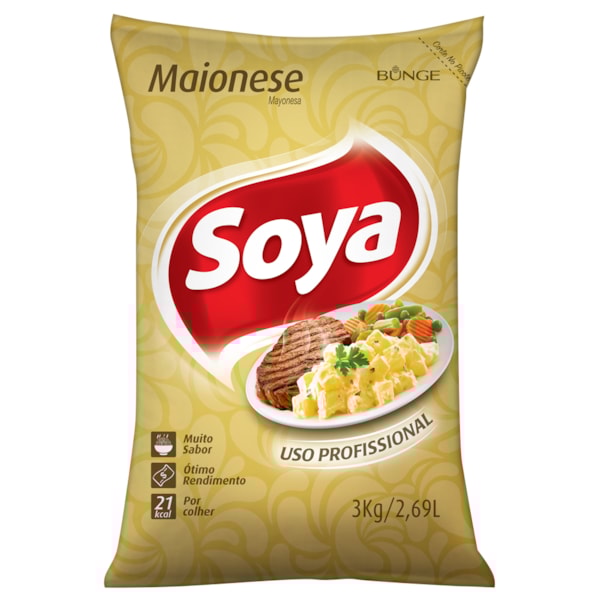 image Maionese Soya Bag 3Kg