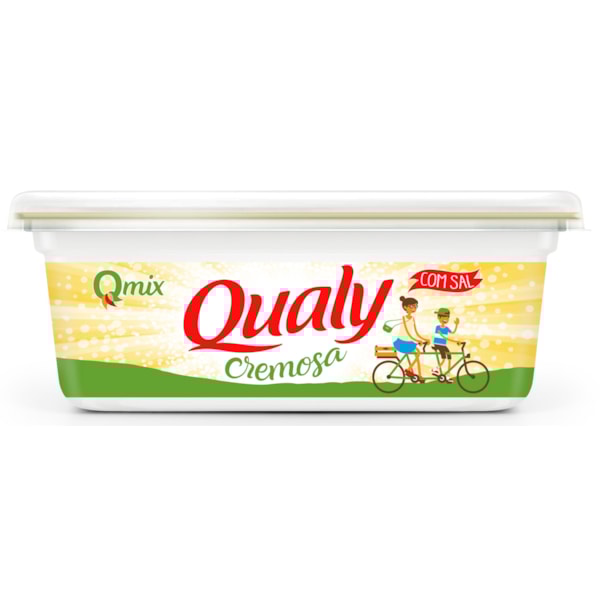 image Margarina Com Sal 80% Lipídios Qualy 250G