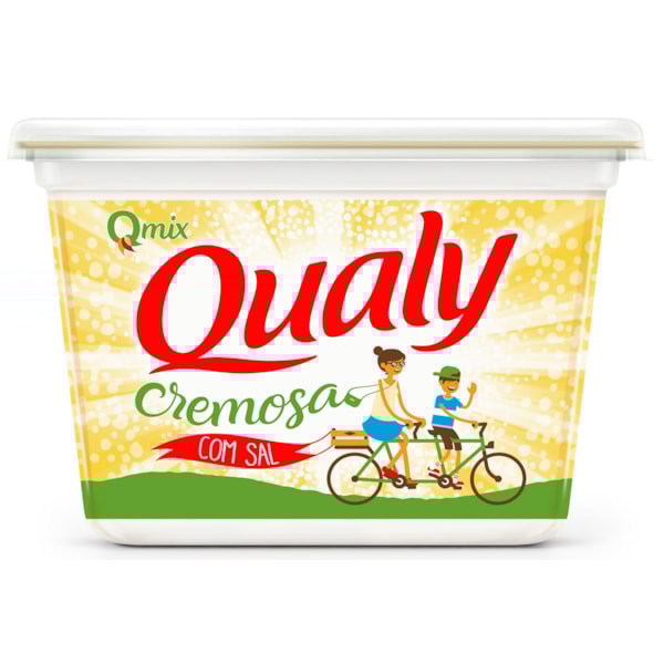 image Margarina Com Sal 80% Lipídios Qualy 500G