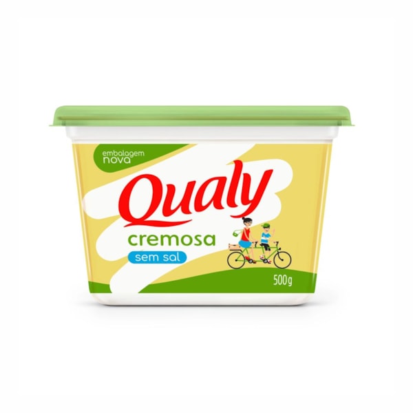 image Margarina Sem Sal 80% Lipídios Qualy 500G