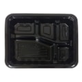 image Marmita 5 Div Ret Oriental Teishoku Shiki 100Un 22,5 X 17 X 3,5Cm (Tampa 4523)