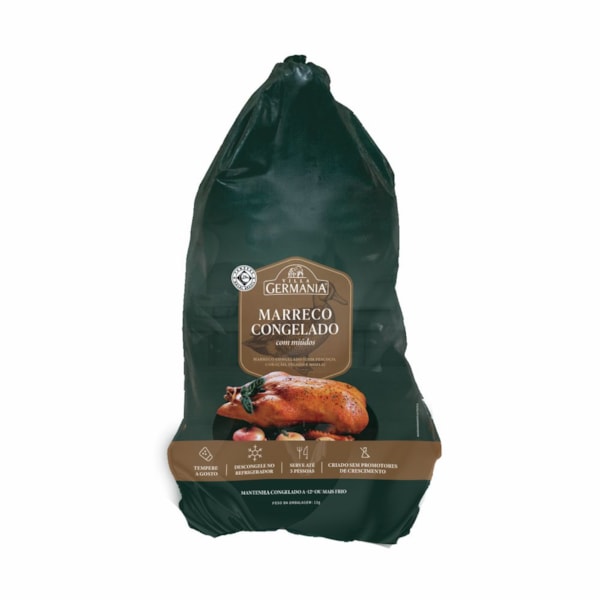 image Marreco Inteiro sem Recheio +/- 2,7 Kg Villa Germânia