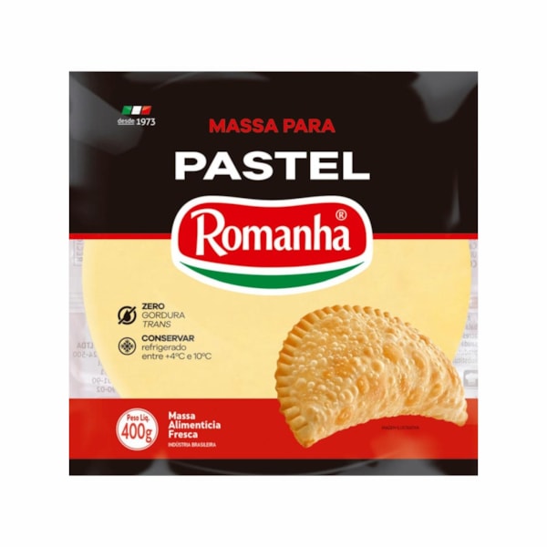 image Massa De Pastel Romanha 400g