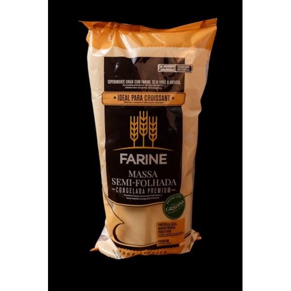 image Massa Semi Folhada 2 Kg Farine