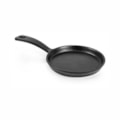 image Mini Frigideira Redonda Melamina Preta Gourmet Mix 22,5Cm